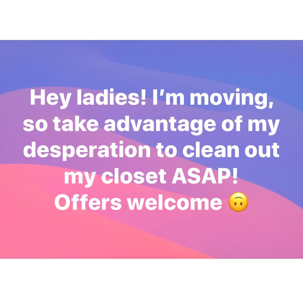 Moving Sale! 🥳
